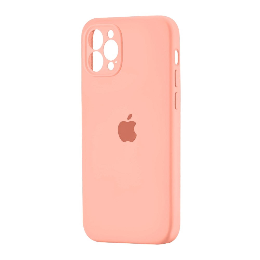 Silicone Case Square Full Camera Protective (AA) для iPhone 11 Pro (Grapefruit)-0