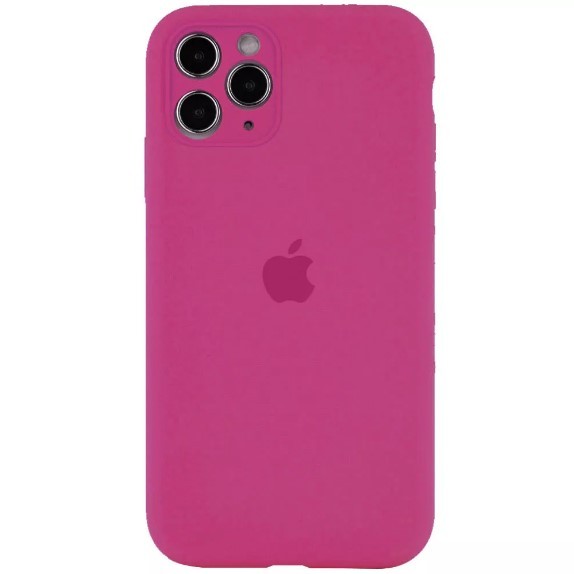 Silicone Case Full Camera Protective (AA) для iPhone 13 (Dragon fruit)-0
