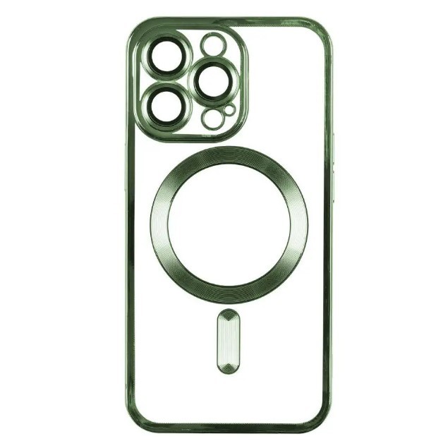 Накладка SHINING Camera MagSafe для  iPhone 11 Pro Max Green-0