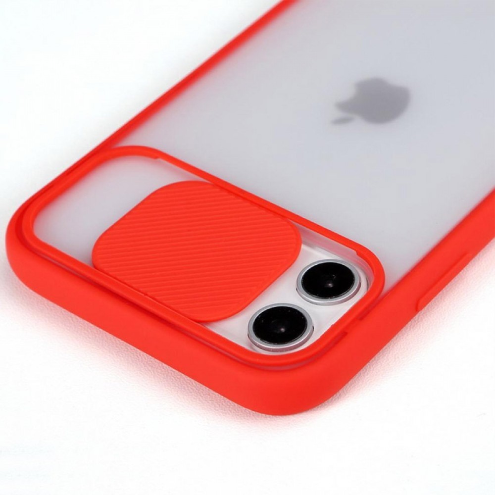 Накладка Camshield mate TPU для IPhone 11 Pro червона шторка-1