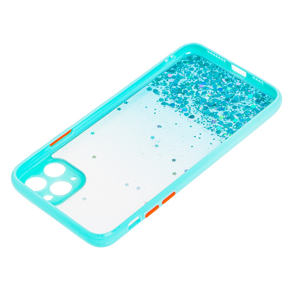 Накладка Glitter Bling Sequins для IPhone 11 Pro Max  м`ятна-2