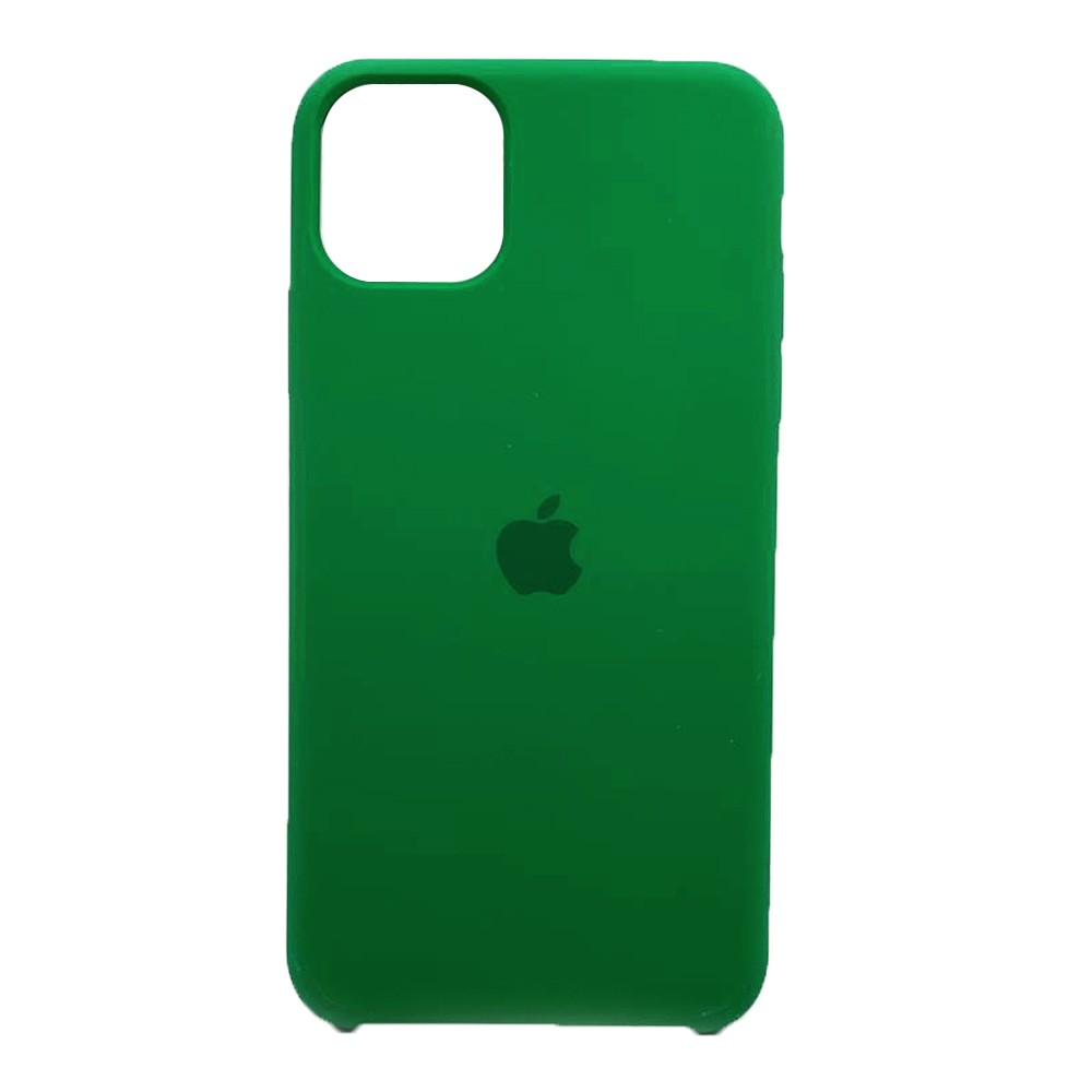 Silicone Case (AA) для iPhone 11 Pro Max (Green)-0