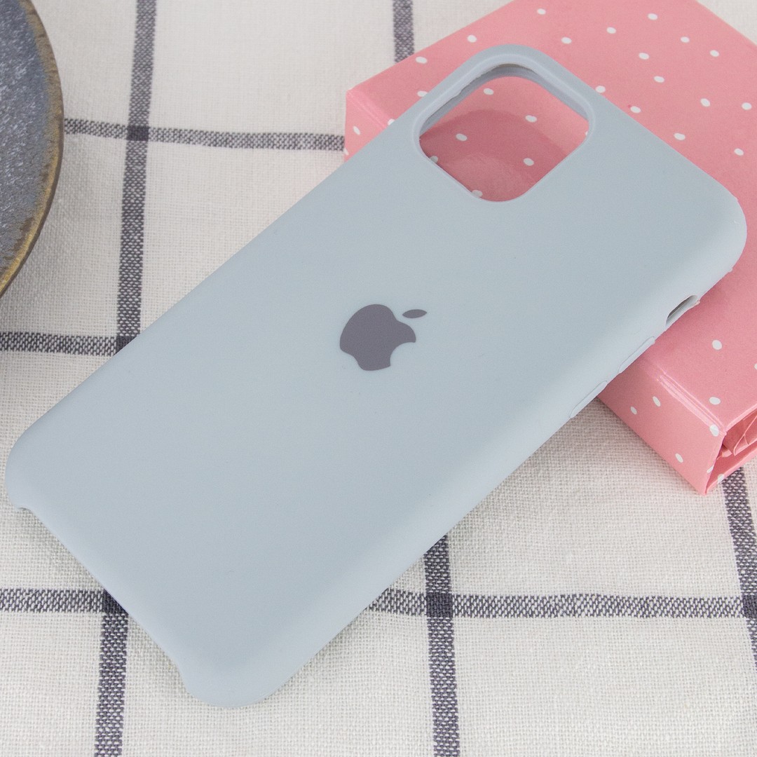 Silicone Case (AA) для iPhone 11 Pro Max (6.5") (Mist Blue)-1