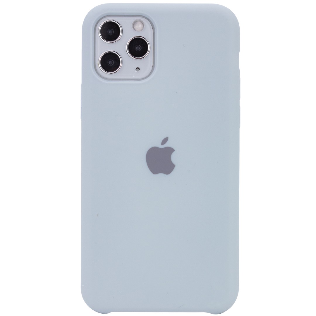 Silicone Case (AA) для iPhone 11 Pro Max (6.5") (Mist Blue)-0