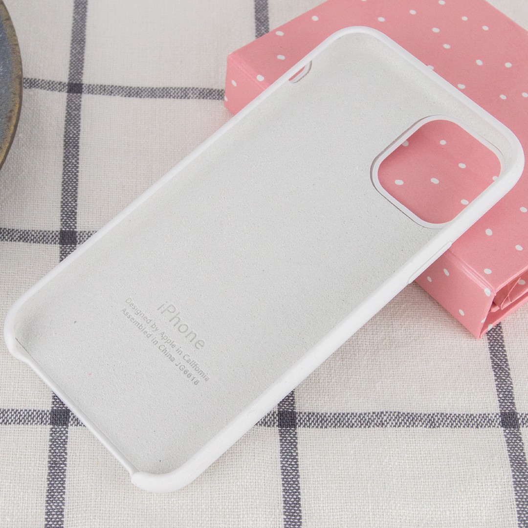 Silicone Case (AA) для iPhone 11 Pro Max (6.5") (White)-2
