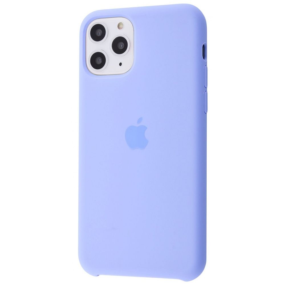 Silicone Case (AA) для iPhone 11 Pro Max (6.5")  (Lilac Cream)-0