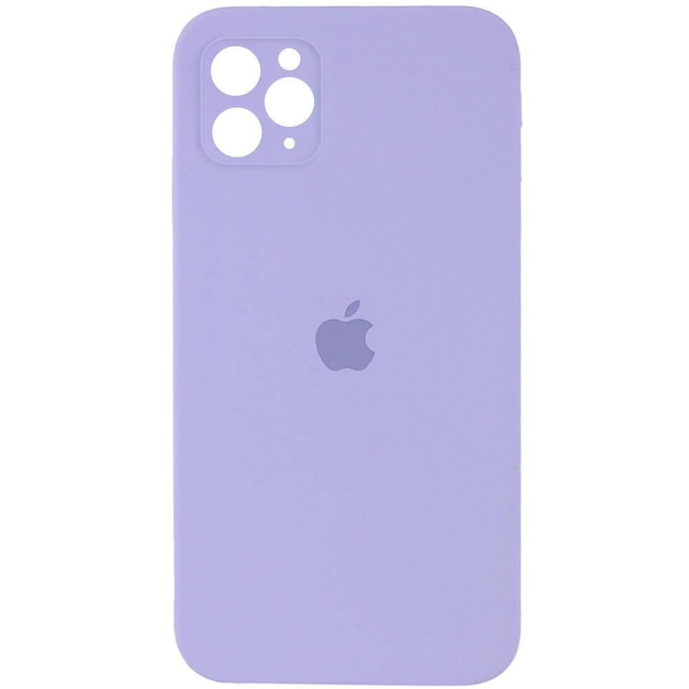Silicone Case Square Full Camera Protective (AA) для iPhone 11 Pro Max (6.5") (Dasheen)-0