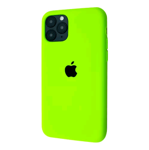 Full Silicone Case для  iPhone 11 Pro Max (Light Green)-0