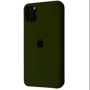 Silicone Case (AA) для iPhone 11 Pro Max (6.5") (Khaki)-0