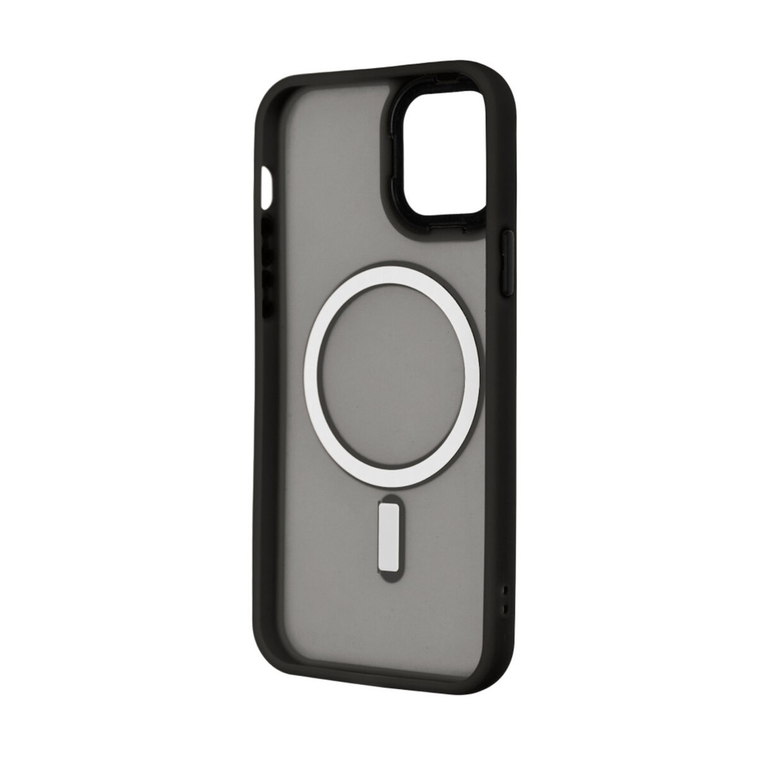 Чохол Magsafe MATTE color для iPhone 16 Pro Max чорний-1