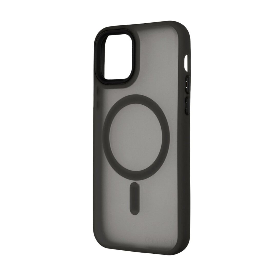 Чохол Magsafe MATTE color для iPhone 16 Pro Max чорний-0