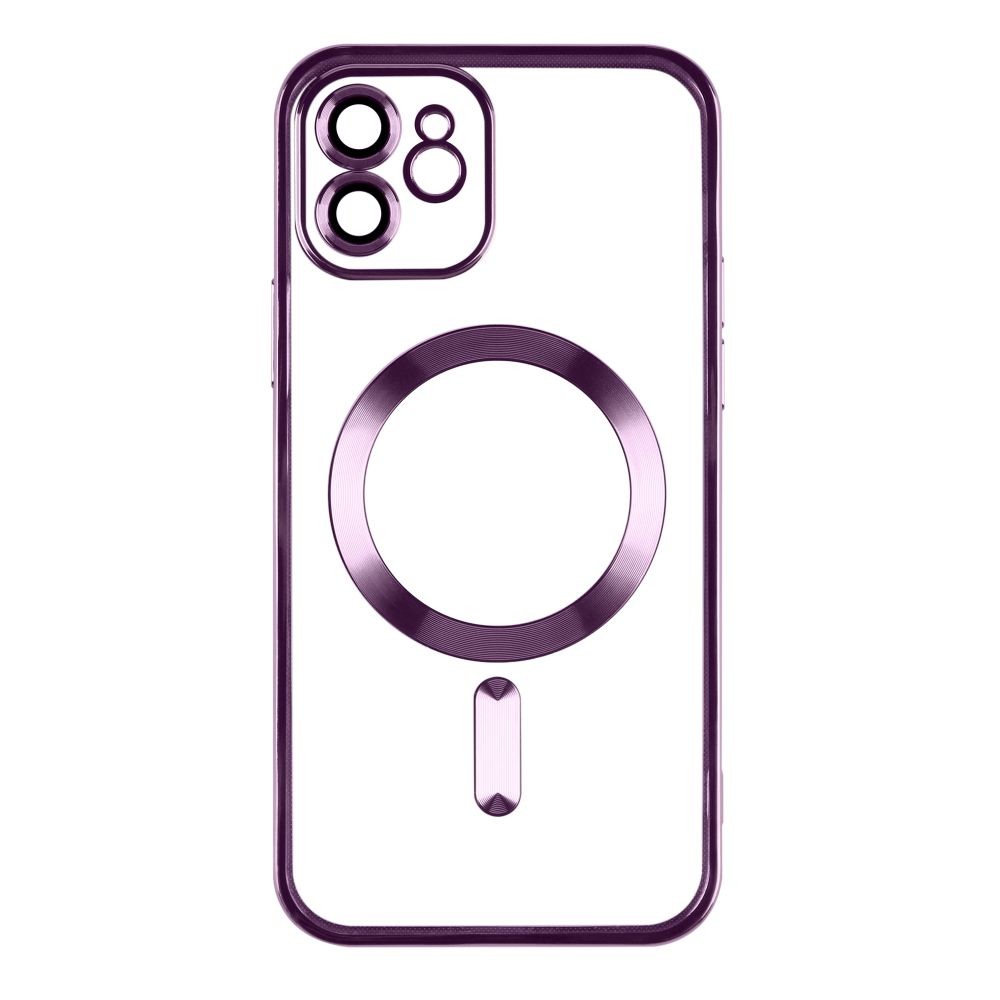 Накладка SHINING Camera MagSafe для iPhone 12 Dark purple-0