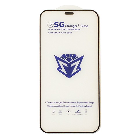 Захисне скло SG Stronger для iPhone 12 mini з сіточкою-0
