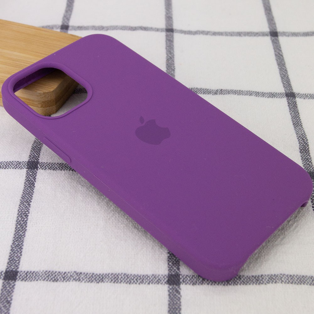 Silicone Case (AA) для iPhone 12 mini (Grape)-1