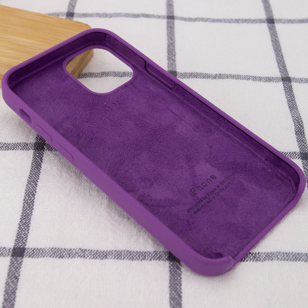 Silicone Case (AA) для iPhone 12 mini (Grape)-2