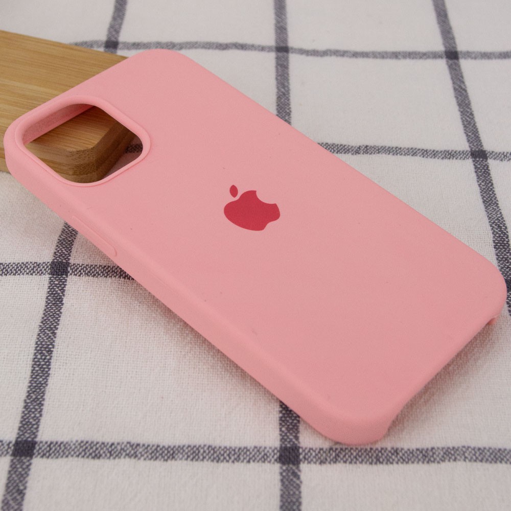 Silicone Case (AA) для iPhone 12 Pro / 12 (6.1") (Pink)-1