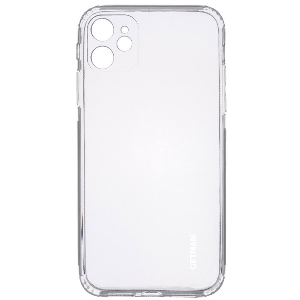 Накладка GETMAN Clear 1,0 mm для  iPhone 12 (6.1")  прозора-0