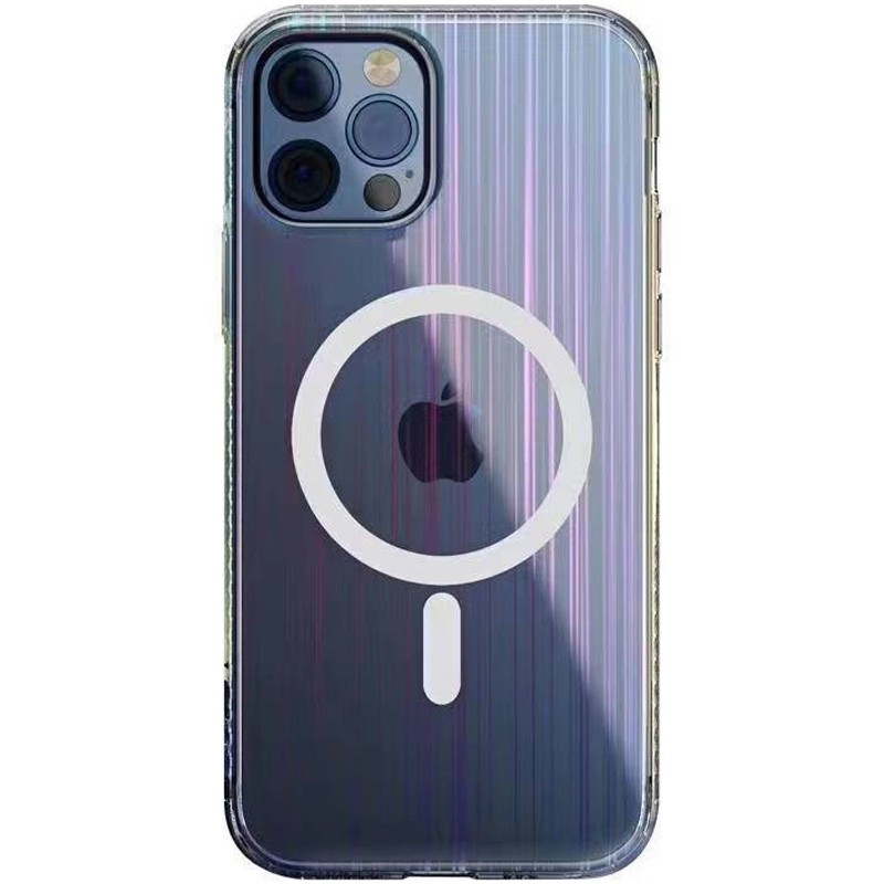 Накладка Aurora Magsafe для iPhone 12 Pro Max (6.7") прозора-0