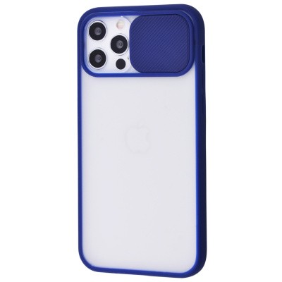 Накладка Camshield mate TPU для IPhone 12/12 Pro (Dark Blue)-0