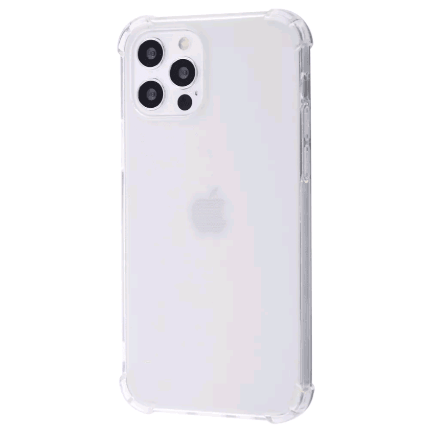 Накладка WXD для IPhone 12/12 Pro Силікон протиударний (прозорий)-0