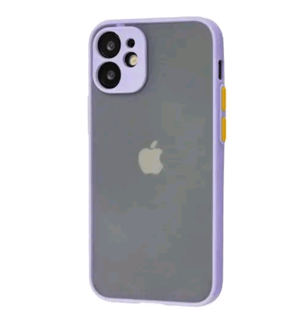 Накладка Totu Gingle Camera для IPhone 12 Mini  фіолетова-0