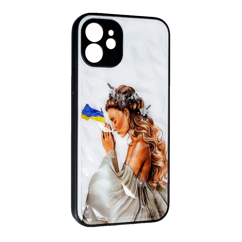 Накладка Prisma Ladies для Iphone 12 Pray for Ukraine-0