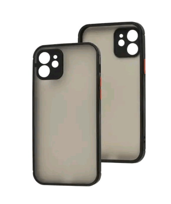 Накладка Totu Gingle Camera для IPhone 12 Чорний-0