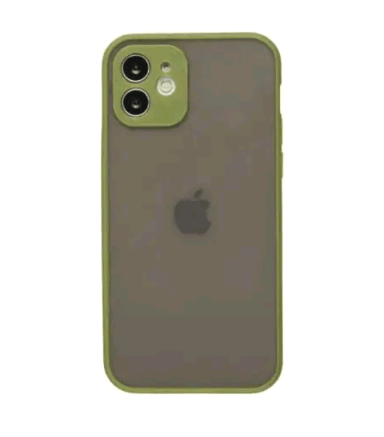 Накладка Totu Gingle Camera для IPhone 12 Хакі-0