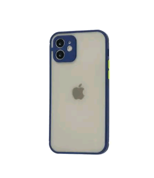 Накладка Totu Gingle Camera для IPhone 12 Синя-0