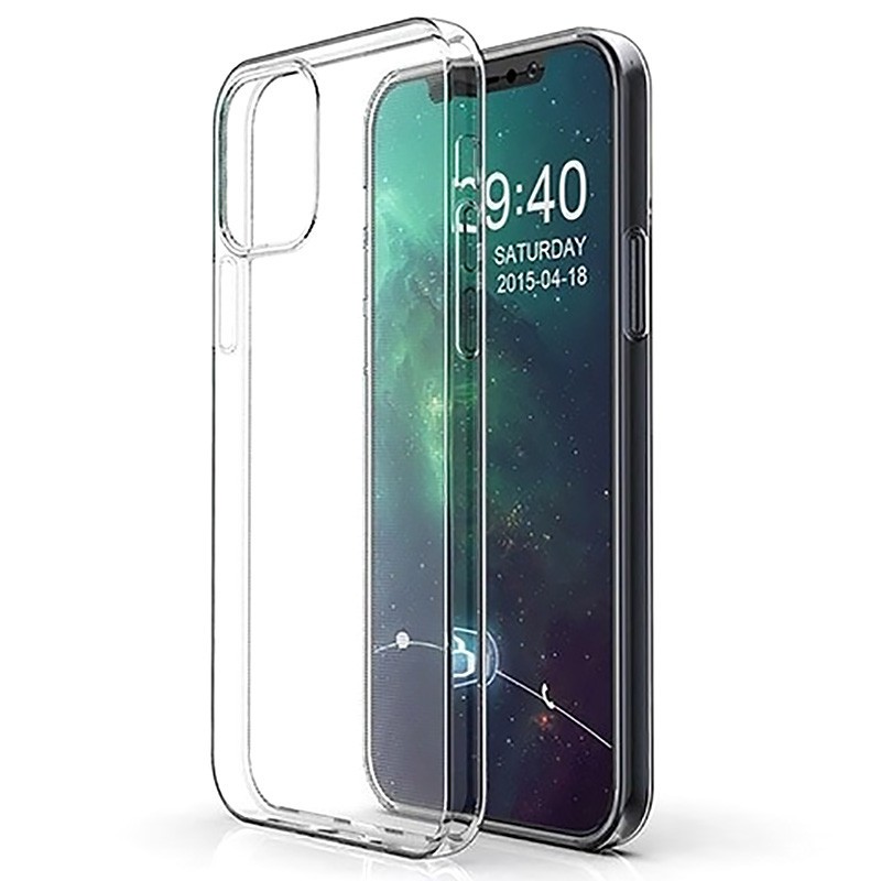 Накладка Epic Transparent 1,0mm для iPhone 12 Pro / 12 (6.1")  прозора-0