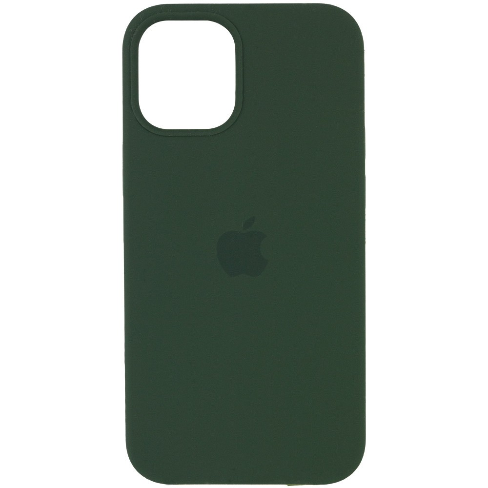 Silicone Case (AA) для iPhone 12 Pro Max (6.7") (Army green)-0