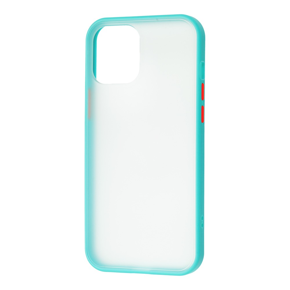 Накладка Totu Gingle для IPhone 12/12 Pro sky blue/red-0