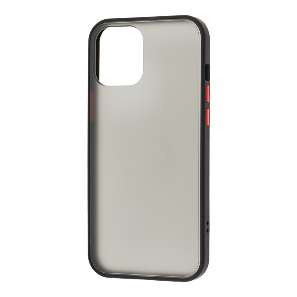 Накладка Totu Gingle для IPhone 12/12 Pro black/red-0