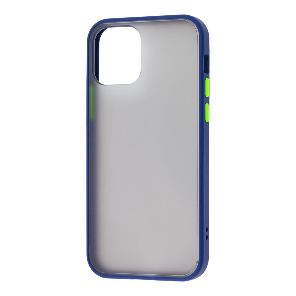 Накладка Totu Gingle для IPhone 12/12 Pro blue/green-0