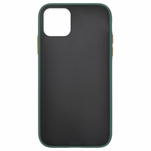 Накладка Totu Gingle для IPhone 12/12 Pro pacific green/orange-0