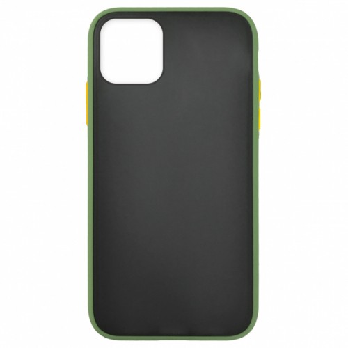 Накладка Totu Gingle для IPhone 12/12 Pro green/orange-0