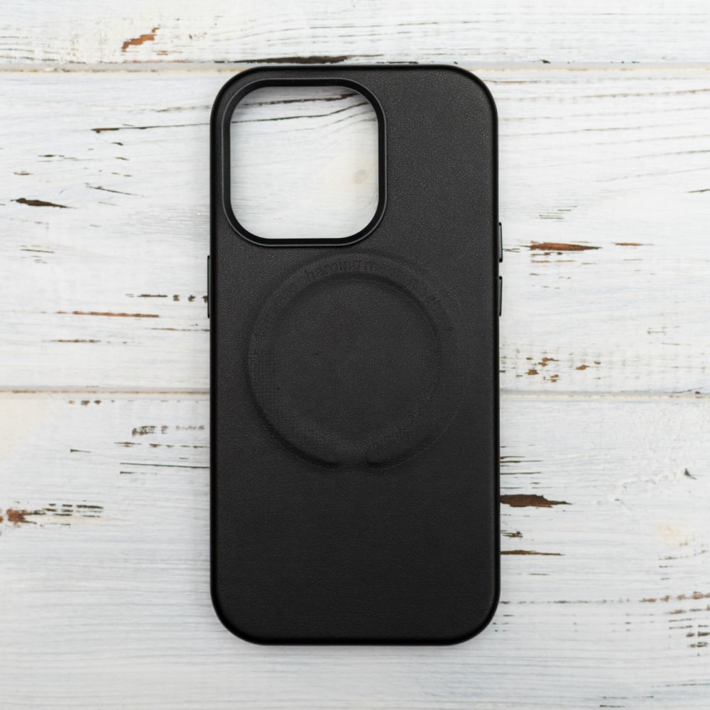 Silicone Case WCMS + MagSafe IPhone 12 2020/12 Pro 6.1 Black-0