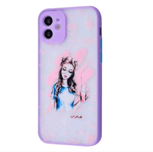 WAVE Cartoon Case  iPhone 12 (girly lifestyle)-0