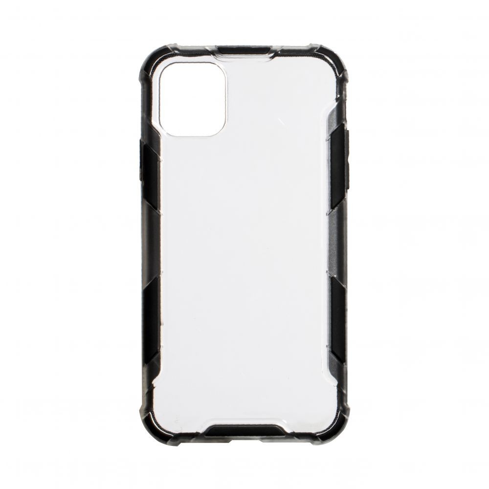 Накладка Armor Color Clear для Iphone 12 Pro Max чорна-0
