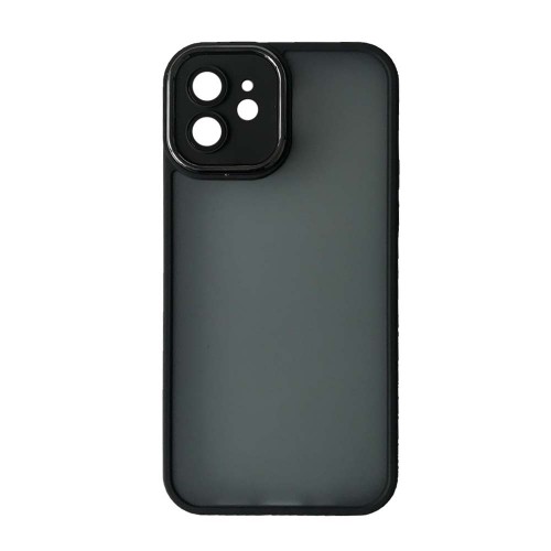 Накладка MATTE GUARD Camera Glass Protection для iPhone 12 (Black)-0