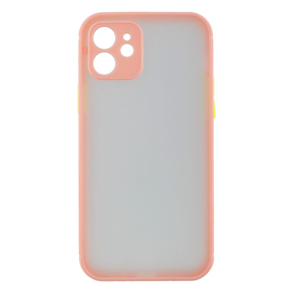 Накладка Totu Gingle Camera для IPhone 12 рожева-0