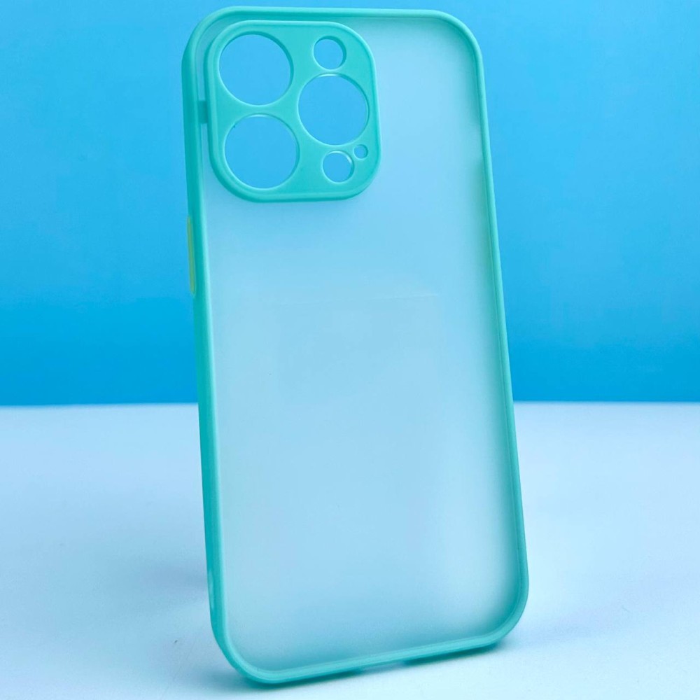 Накладка Totu Gingle Camera для IPhone 12 м`ятна-0