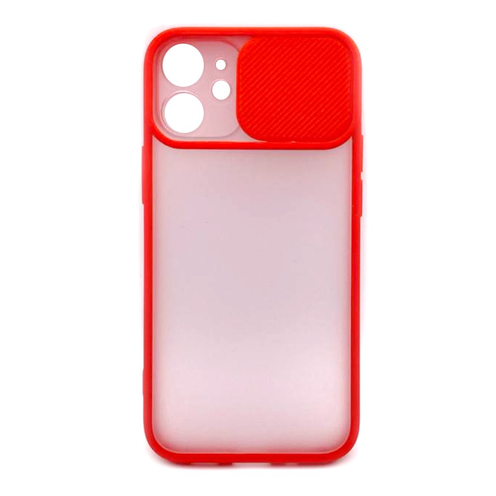 Накладка Camshield mate TPU для IPhone 12 mini (Red)-0