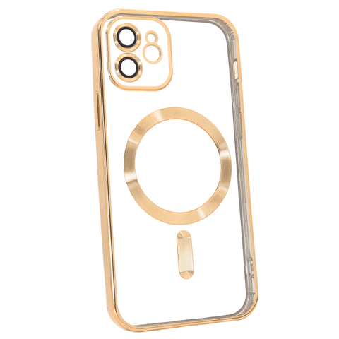 Накладка Metal Matte Case MagSafe для iPhone 12 (rose titanium)-0