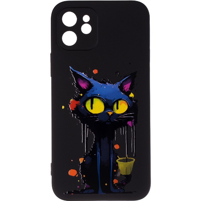 Накладка Gelius Print для IPhone 12 Cat-0