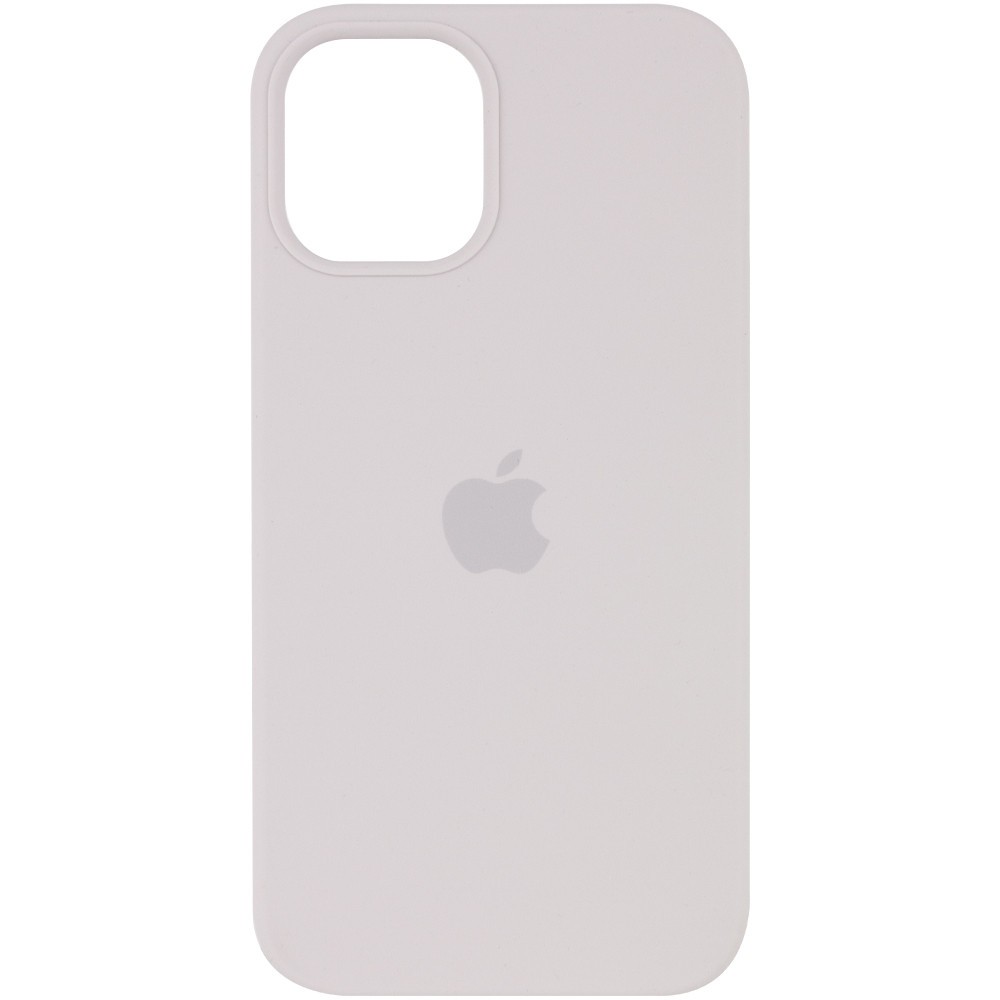 Silicone Case (AA) для iPhone 12 Pro / 12 (6.1") (Stone)-0