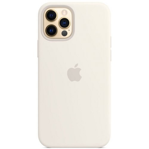 Silicone Case Magsafe  для 12 / 12 Pro (White)-0