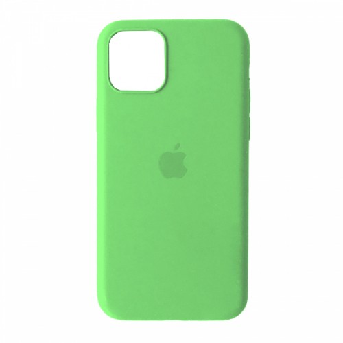 Silicone Case Full Protective (AA) для iPhone 12 / 12 Pro (Spearmint)-0