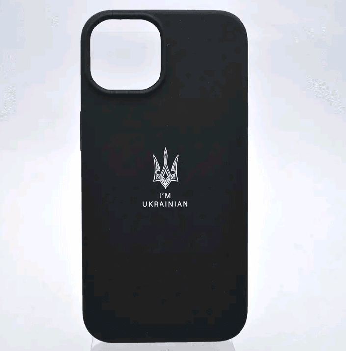 UA Silicone Case Full Protective для iPhone 14 Plus (6,7") (Black)-0