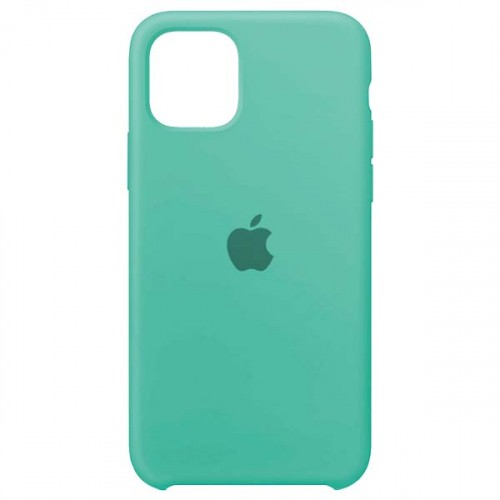 Silicone Case (AA) для iPhone 12 Pro / 12 (6.1") (Mint)-0